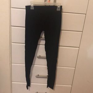 black leggings
